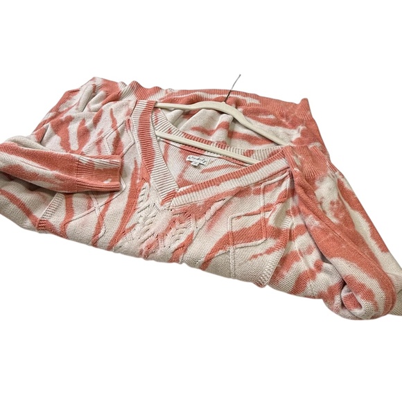 Wonderly Pullover V-Neck Tie Dye Style Sweater 4X - Picture 11 of 15